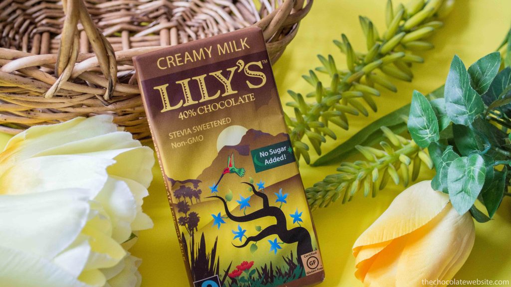 Lily's Creamy Milk Chocolate - Sweetened with Stevia
