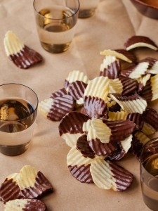 Chocolate Covered Potato Chips