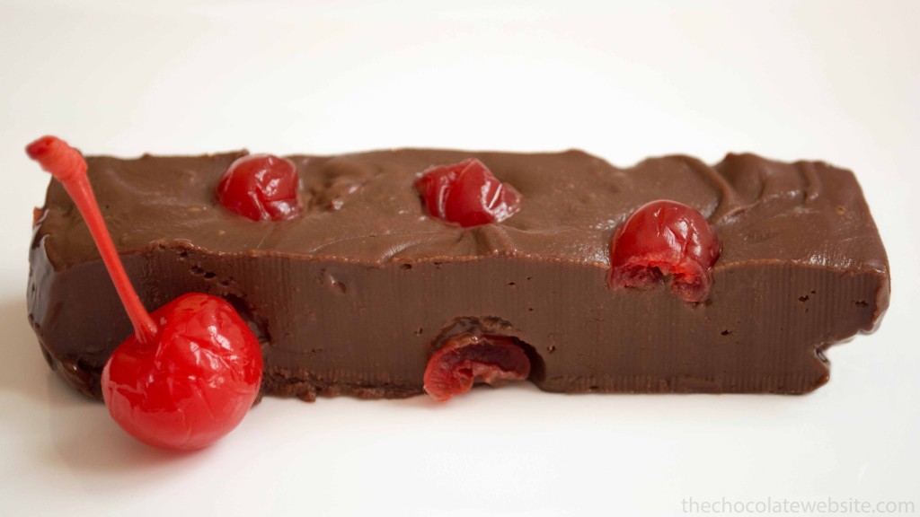 Chocolate Covered Cherry Fudge
