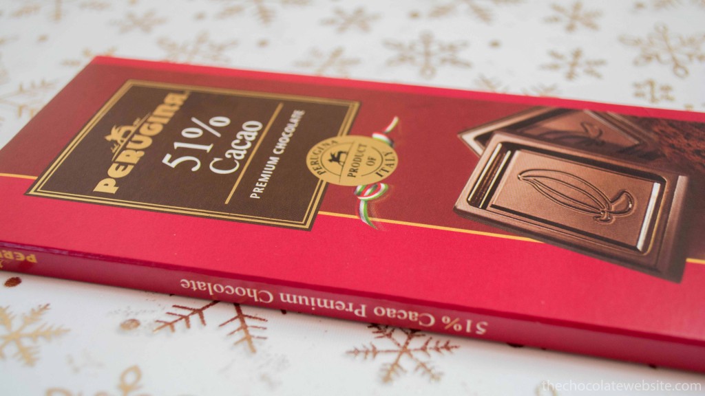 Perugina 51% Cacao Chocolate Bar Wrapper