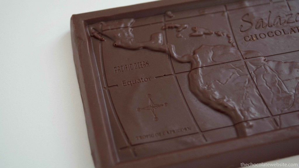 Salazon Caramel Sea Salt Chocolate Map