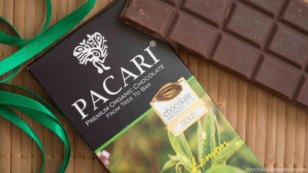 Pacari Andean Lemon Verbena Chocolate Still Life Photo