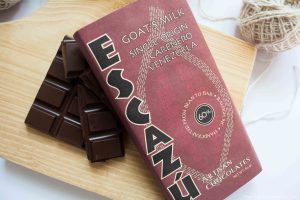 Escazu Goat Milk Chocolate Unwrapped