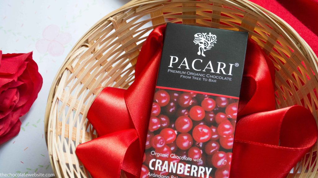 Pacari Cranberry Chocolate - The Chocolate Website Photo