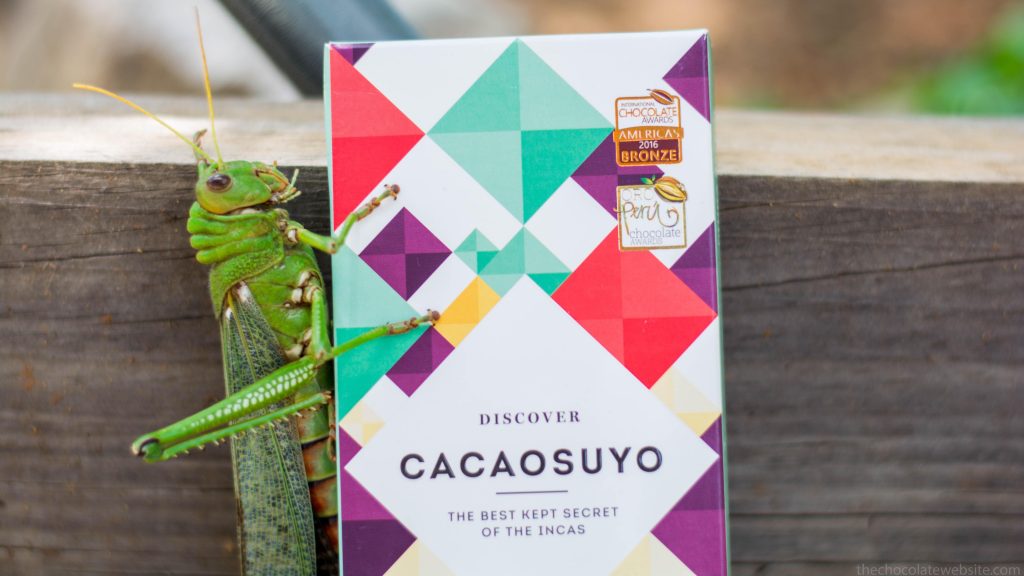 Cacaosuyo Peru Chocolate with Grasshoppe