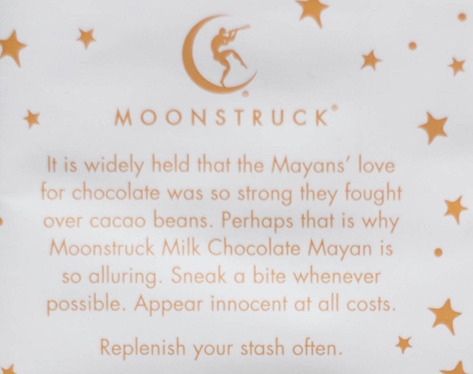 My Chocolate Wrappers are Making Me Chuckle - Moonstruck Chocolate