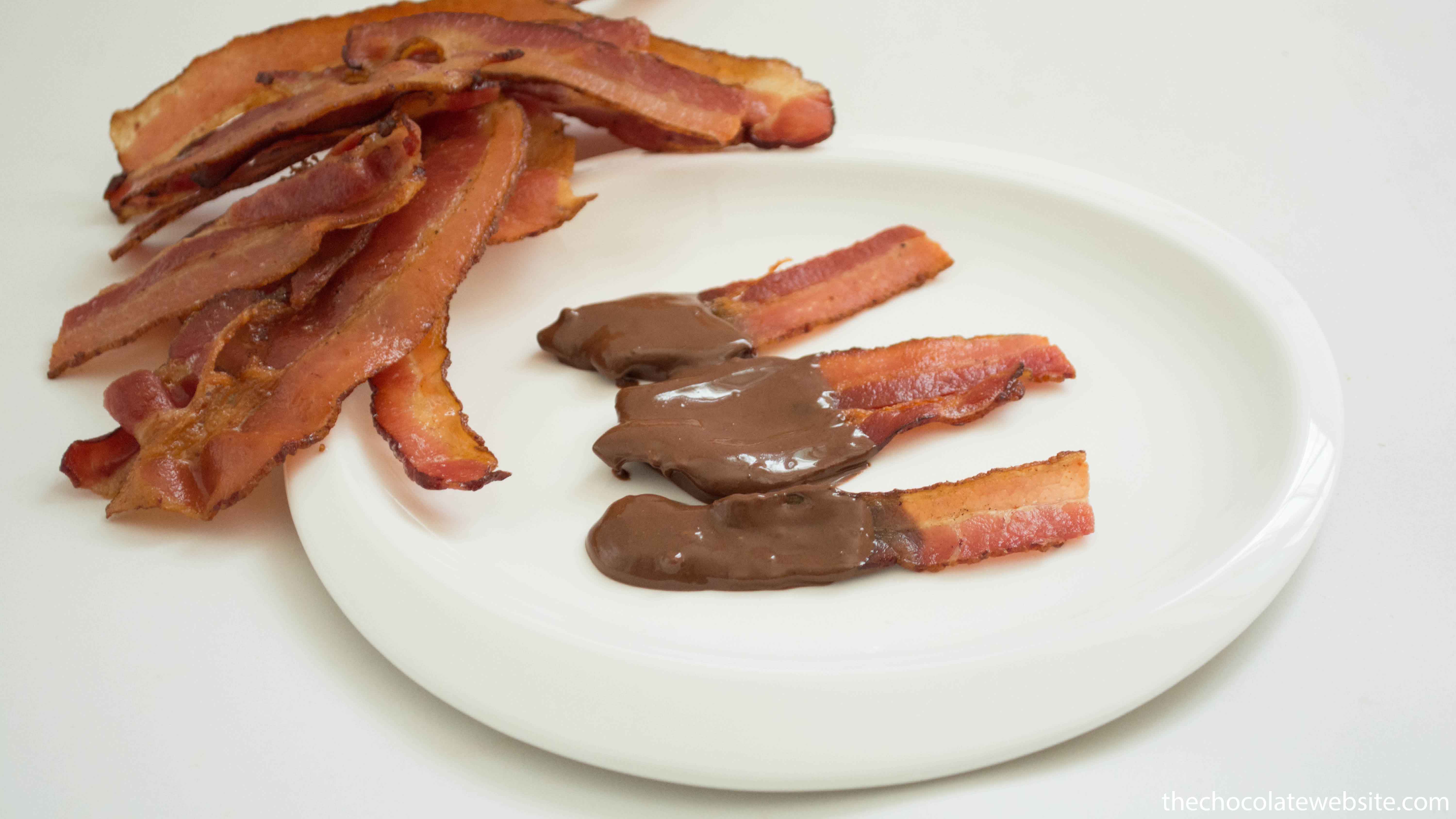 Foods Dipped in Chocolate - Bacon